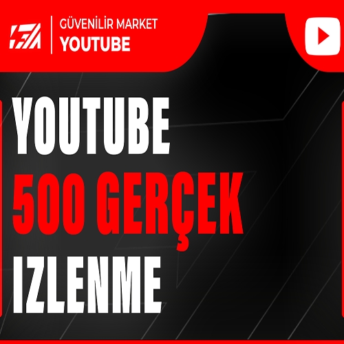  500 Youtube İzlenme - HIZLI BÜYÜME